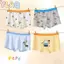 Quần lót bé trai Boxer Quần lót hoạt hình in hình gấu mềm mại thoáng khí mặc hàng ngày cho trẻ mới biết đi