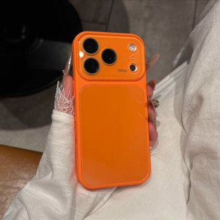 Phim bảo vệ ống kính Vỏ điện thoại kính cường lực cảm giác băng cam cho iPhone 17Promax 17Pro 12 13 14 15 16 Pro Max Vỏ điện thoại di động nữ chống sốc