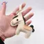 HFTOY Hoạt Hình Da PU Nâu Pony Quyến Rũ Móc Khóa Mặt Dây Chuyền Nữ Móc Khóa Túi Động Vật Dễ Thương Treo Phụ Kiện Trang Trí Quà Tặng Trang Trí ~