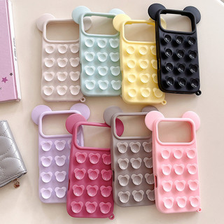 Ốp điện thoại chống sốc đầu chuột Mickey cho iphone 17 16 15 13 14 Pro Max 17pm Cover