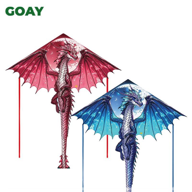 GOAY Diều Rồng Lớn Cho Trẻ Em & Người Lớn Dễ Dàng Bay Lớn Rồng Diều Đuôi Dễ Dàng Bay Diều Đồ Chơi Ngoài Trời VN