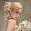 Mũ nón cô dâu DARON, Mũ đội đầu cưới tua rua thanh lịch, Tính khí ngọc trai sang trọng hoa cổ tích Barrettes Phụ kiện tóc