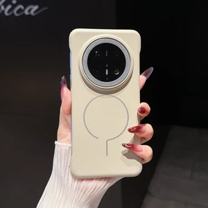 Dành Cho Huawei Mate70pro Ốp Lưng Điện Thoại 80promax Phong Cách Mới Từ Tính Chống Sốc Ốp Lưng Vải Lanh Họa Tiết Không Khung Chống Sốc 6