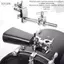 Toyuvn Kẹp giữ chuông Cowbell Phần cứng chống gỉ Kẹp tuyệt vời Cần thiết mạnh mẽ để thực hành
