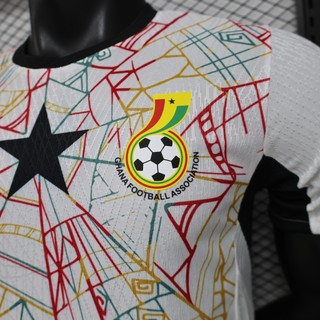 Áo đấu cầu thủ sân nhà Ghana 2026 – Chất lượng ngày trận đấu thoáng khí, Cá nhân hóa với tên & số, Thiết kế chính thức, S – 2XL