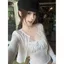 Bộ Cardigan và Ren Jacquard Spring Summer Trendy Slim-fit Ôm Body