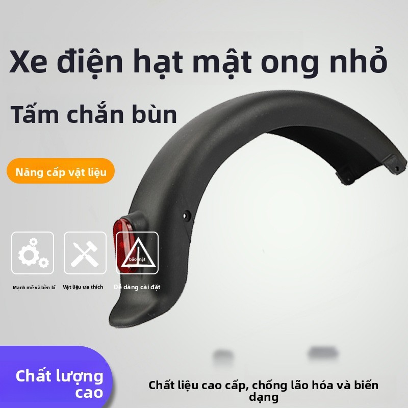 🔥Xe Điện Mật Ong Đậu Bánh Sau Chắn Bùn Pin Xe Chắn Bùn Da Tiêu Chuẩn Quốc Gia Bùn 47cm Đa Năng 8IMS