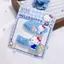 Hello Kitty Cổ Điển Denim Xanh Series Dễ Thương Hoạt Hình Dễ Thương Bên Kẹp Nổ Kẹp 003