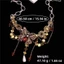 Vòng cổ bướm tua rua với hạt kim cương giả sáng bóng - Quà trang sức Gothic quyến rũ dành cho tiệc cưới
