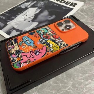 Ốp Điện Thoại Nửa Gói Thời Trang Cao Cấp Vẽ Graffiti Thích Hợp Cho iPhone 17promax 11 12promax 13pro 15pro 16plus 17pro 13 14pro 15 16 16 Ốp Chống Sốc