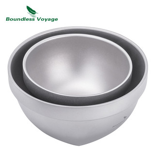 Bow Voyage - Bộ BátTitanium Wall 500ml/800ml siêu nhẹ cho cắm trại ngoài trời
