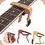 CHEESELY Guitar Capo, Bộ phận đàn guitar điện hạt gỗ Thay đổi nhanh Chìa khóa kẹp, Chuyên nghiệp Hợp kim nhôm phổ thông Điều chỉnh tông màu đàn guitar điện