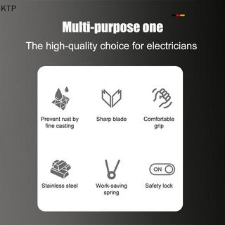 Ktp Kìm thợ điện Kìm tước dây đa năng đa năng 8 trong 1 kìm tước dây điện đo lường chống trượt