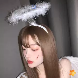 Trang phục hóa trang thiên thần lông vũ cho biểu diễn Giáng sinh với halo mới