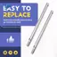 Bộ đồ chơi nâng cấp xe RC 2 bộ phụ kiện trục sau ô tô cho các bộ phận nâng cấp xe RC 1 / 12 MN128 MN86 G500
