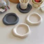 ✈️Giao Hàng 24h✈️ Kem Màu Placemat Ins Style Chịu Nhiệt Silicon Coaster Văn Phòng Tại Nhà Cup Pad