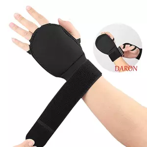 Trọng lượng tay 1 cặp DARON, Găng tay có trọng lượng cát mịn tích hợp chống bụi bẩn, 5 dây thun thoải mái ổn định Găng tay tập luyện có thể điều chỉnh tự do cho bệnh Parkinson