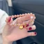 Vòng Tay Fujia Thiết Kế Sang Trọng Với Hạt Màu Mặt Trời - Phong Thủy May Mắn