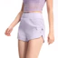Sports Shorts Women's Fake Two-Piece Double-Layer Drawstring Anti-Exposure Three-Point High Waist Casual Running Fitness Yoga Shorts XhjL