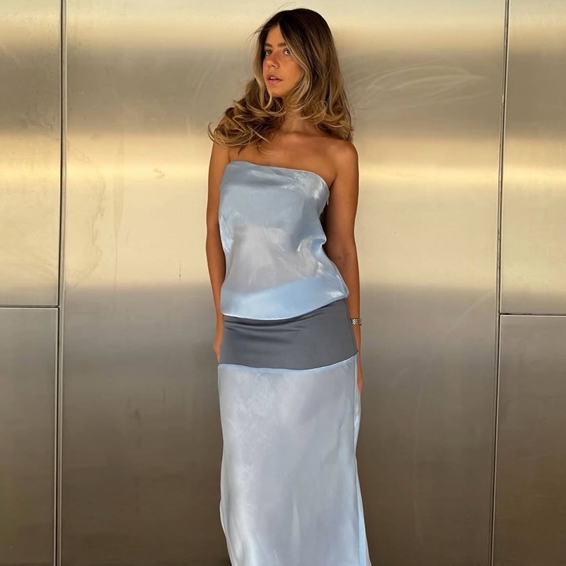 CuteNew Đầm lưới bodycon sáng bóng không tay, gợi cảm dành cho đêm party và kỳ nghỉ