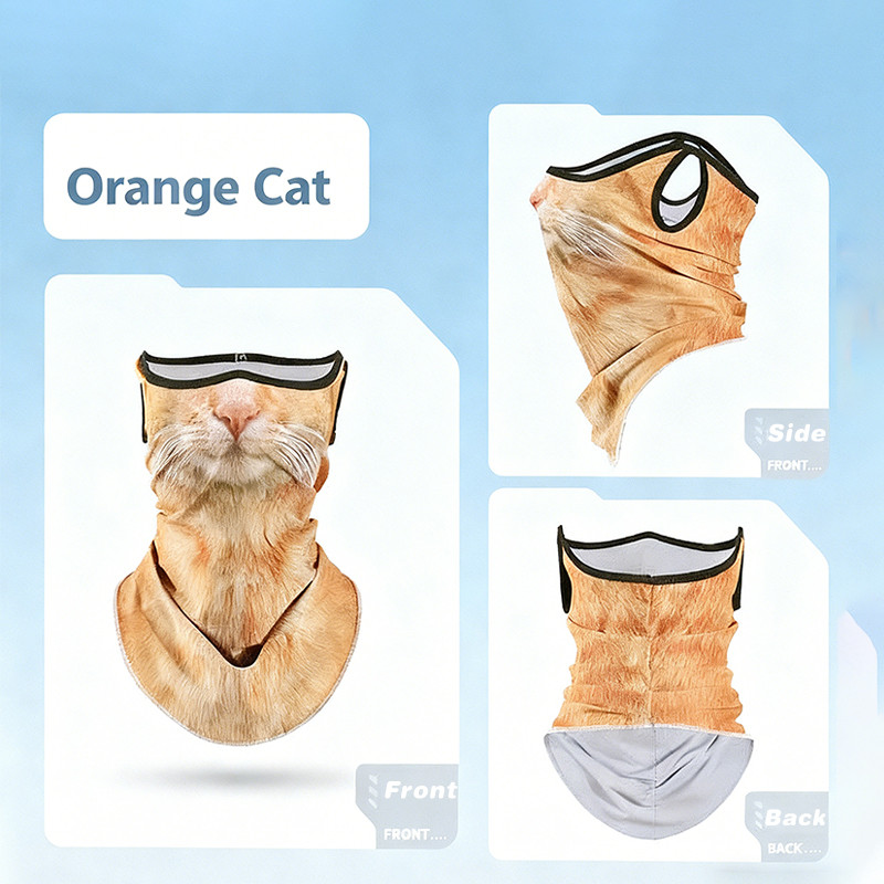 Mặt nạ in hình động vật 3D Musion Balaclava