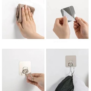 Bộ TEN Móc Treo Tường – Dụng Cụ Sắp Xếp Dính Cho Phòng Tắm & Nhà Bếp Giải Pháp Bảo Quản Gia Đình - SUNND