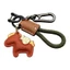 KIKIN Chất Lượng Chắc Chắn Da Tổng Hợp Ngựa Charm Móc Khóa Cho Cái Nhìn Tinh Tế