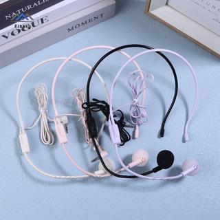 ELBBKG 1 Cái Có Dây 3.5 Mm Cắm Hướng Dẫn Bài Giảng Nói Tai Nghe Mic Di Động Gắn Tai Nghe Micro Cho Giảng Dạy Cuộc Họp Mới