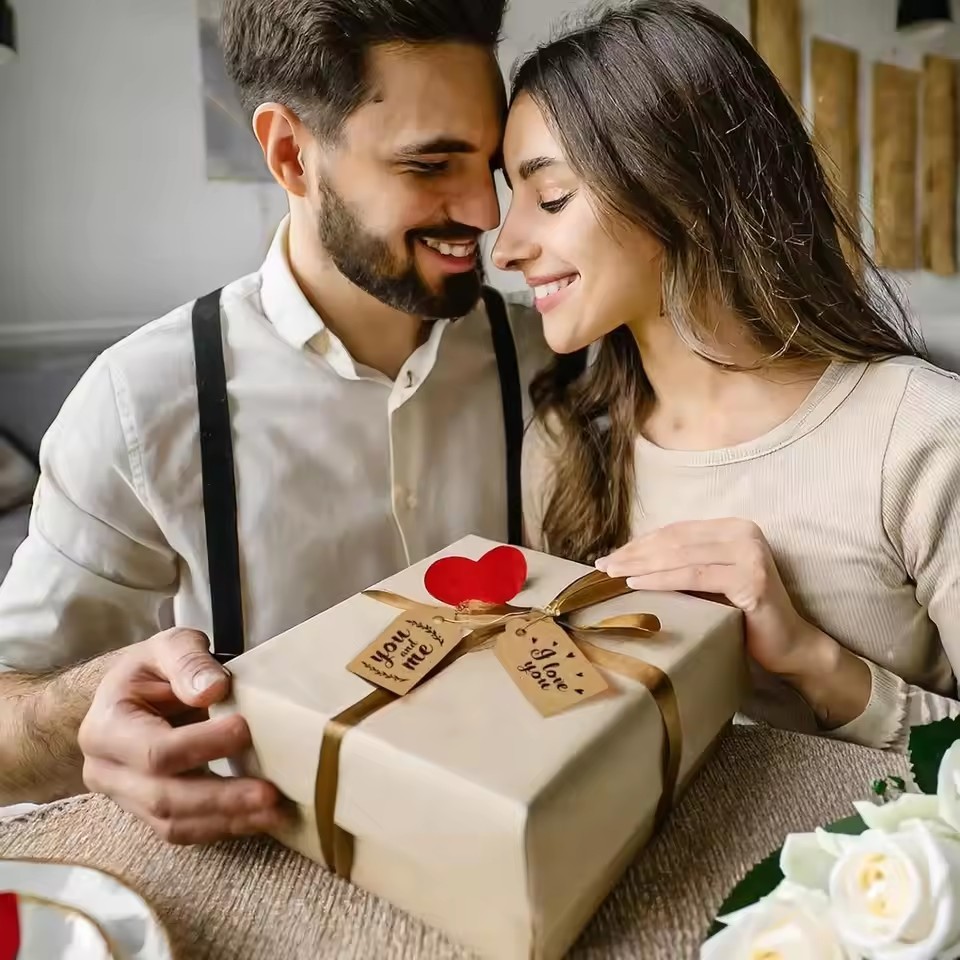 Thẻ treo trống có thể tùy chỉnh để ghi nhãn sản phẩm | Thẻ giấy Kraft có dây, 3 màu tùy chọn, 100 / 200 / 300 chiếc