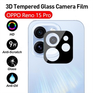 Phim bảo vệ ống kính máy ảnh 3D cho Oppo Reno 15 Pro Max F 15Promax 15F 1 5 Reno15 Pro Reno15Pro Max Reno15ProMax Reno15 F Reno15F 2025 Kính cường lực Full Cover Phim bảo vệ