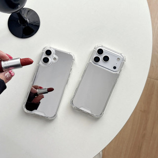 [JLK] ốp lưng iphone 13 pro max Điện Thoại Gương Cứng Acrylic Cho iPhone 17 16 15 Pro Max 14 Plus 13 12 11 Pro X XR XS Max 7 8 Plus SE2 17 Vỏ Chống Sốc Không Khí