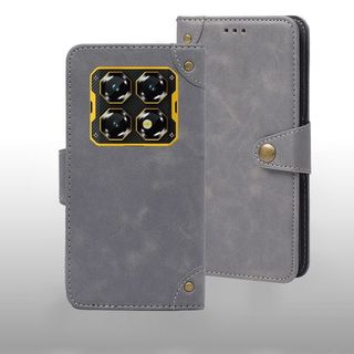 Thích hợp cho Vỏ điện thoại Oukitel WP60 5G Vỏ da lật Ouqi WP60 5G Vỏ bảo vệ