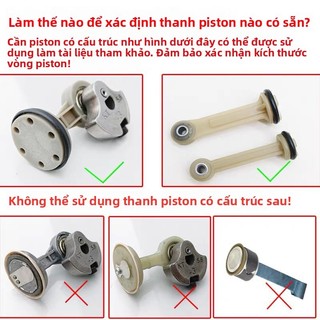 [1416 Người Đã Thích] Vòng Piston Bơm Không Khí Ô Tô, Kích Thước Lỗ Piston 16 19 22 30, Phụ Kiện Bơm Không Khí, Vòng Cao Su Đen Mini