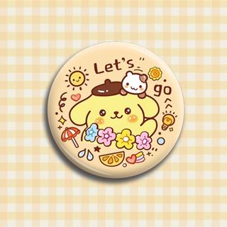 Hoạt Hình Sanrio Huy Hiệu Kuromi Giai Điệu Tự Chế Thiếc Thanh Sáng Tạo Mặt Dây Chuyền Thổ Cẩm Túi Trang Trí Quà Tặng Sinh Nhật