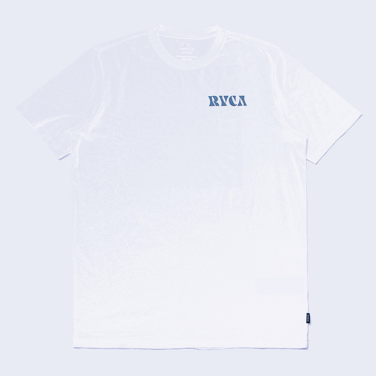 RVCA Thương Hiệu Hợp Thời Trang Nam Cổ Tròn Mềm Mại Tay Ngắn 100% Cotton Cao Cấp 626