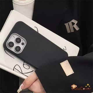 Ốp Da PU Cao Cấp Cho Honor X7D X7A X7C X7B X7 X6 X6A Plus X6B X6s X5 X5B Plus 5G 4G Vỏ Điện Thoại Kinh Doanh Sang Trọng Morandi Màu Mờ Vỏ Mềm Chống Sốc Ốp Lưng