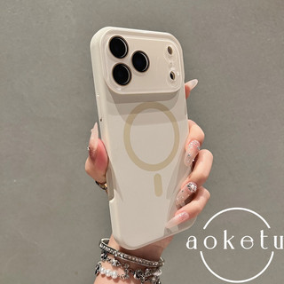 Ốp điện thoại cửa sổ lớn tất cả trong một Apple 17 tức thì phù hợp cho iPhone 17 / 16 / 15 / 14 / 13 silicon lỏng hút từ tính bao gồm tất cả vỏ da chống rơi và chống bụi bẩn