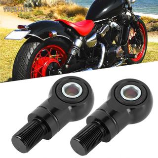 VBESTLIFE Fydun Cặp lỗ 10mm Bộ giảm xóc không khí phía sau xe máy Tăng chiều cao cho xe địa hình Off? Đường (Đen 75mm/3in)