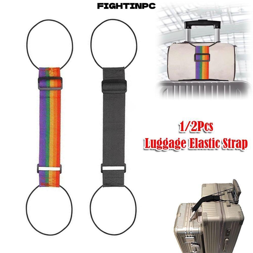 1 / 2 Dây nối hành lý, Dây đeo đàn hồi hành lý đa năng di động FIGHTINPC