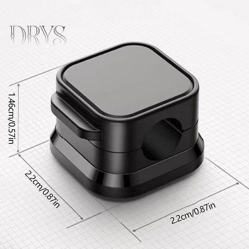 (TFT) 6 CÁI Bla Kẹp Quản Lý Cáp Từ Tính Đa Màu Dây Sắp Xếp Bàn Làm Việc & Móc Treo Tường Cho Dữ Liệu Điện Thoại & Sạc MỚI