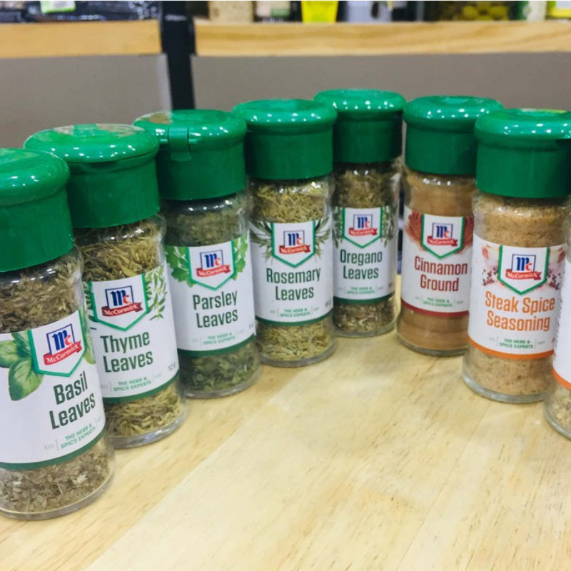 Lá Húng Tây McCormick Lo 12g, Gia Vị Khô Cao Cấp, Được Tuyển Chọn Và Sấy Khô Theo Quy Trình Hiện Đại