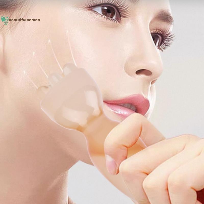 BeautifulHomeA Smooth Face Massage Dụng Cụ Nhựa Gua Sha Chăm Sóc Da Mặt Massage Sti pod Shape Massage Mặt Vật Lý Trị Liệu Dụng Cụ VN