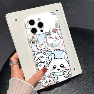 Chiikawa magic Hachiware‌ case lưng iPhone Cho 11 case iPhone 16 plus 12 13 14 pro max 15plus cover 15pro soft case