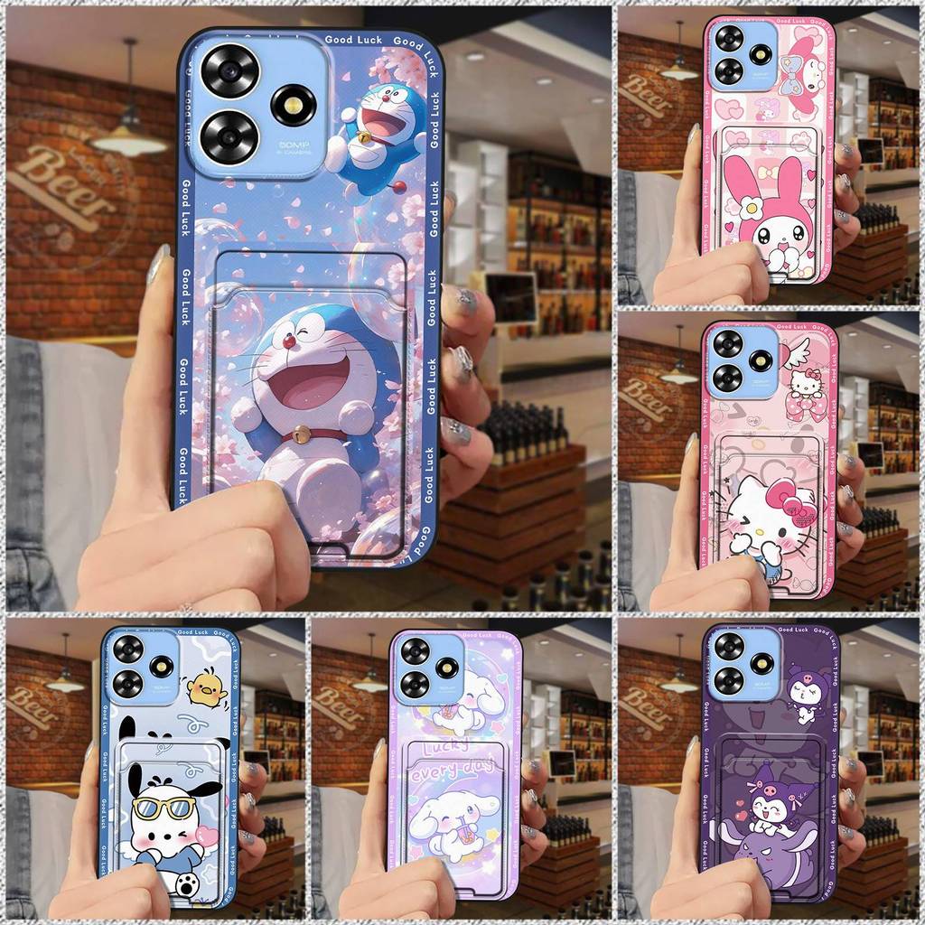 Ốp Điện Thoại Chống Bụi Bẩn Dễ Thương Cho ZTE Blade A73 4G / V50 Smart / V50 Design 4G / Axon50Lite TPU Cover Bọc Toàn Bộ Vỏ Mềm Bảo Vệ Mặt Sau Chống Sốc Hoạt Hình Bền Đẹp Chống Thấm Nước