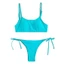 Bộ đồ bơi chia đôi kỳ nghỉ dành cho nữ Bikini màu trơn gợi cảm