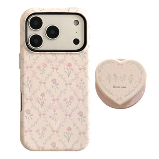 [Sheren] Ốp Điện Thoại Hoa Hồng Pháp Giá Trị Cao Thích Hợp Cho i17 16 15 14 13 12 11 pro max Vỏ Bảo Vệ Chống Sốc