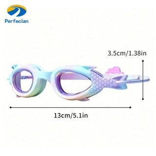 Kính bơi Perfeclan dành cho trẻ em - Silicone chống rò rỉ, dễ điều chỉnh, phù hợp khi bơi lội