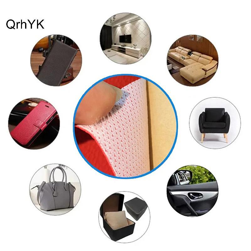 Những miếng dán tự dính da nhân tạo 20x10cm cho việc sửa chữa sofa, túi xách và ghế ô tô