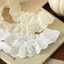 TOPTOOLCX Vải Ren, Thiết Kế Ruffle Trắng Ruffle Ren Viền, Phụ Kiện Quần Áo Chiều Rộng 4cm Vải Cotton Viền