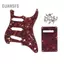 Guansfs Rùa Đỏ Đàn Guitar Chọn Bảo Vệ Mặt Sau Với 20 Chiếc Ốc Vít Cho Stratocaster Strat Phong Cách Điện